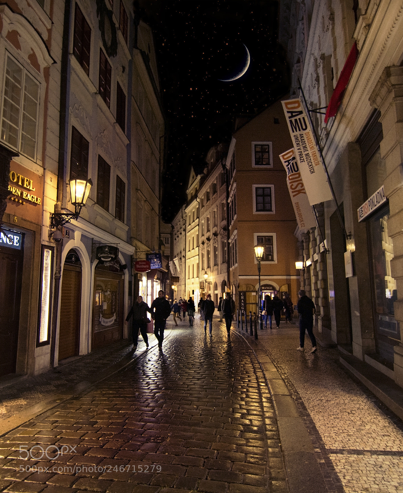 Nikon D7100 sample photo. Evening stroll in prague photography