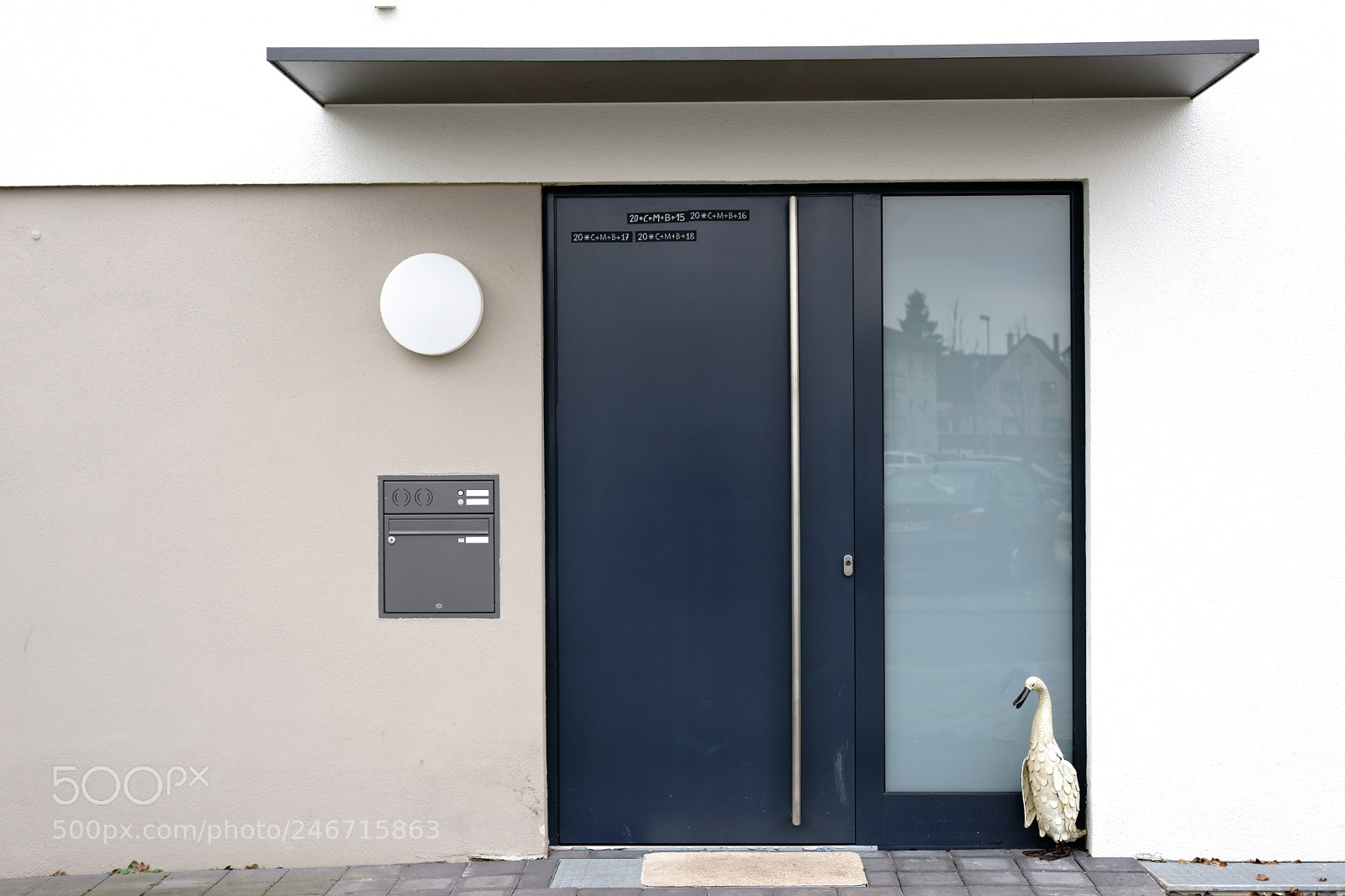 Sony a7 II sample photo. Modern house entrance photography