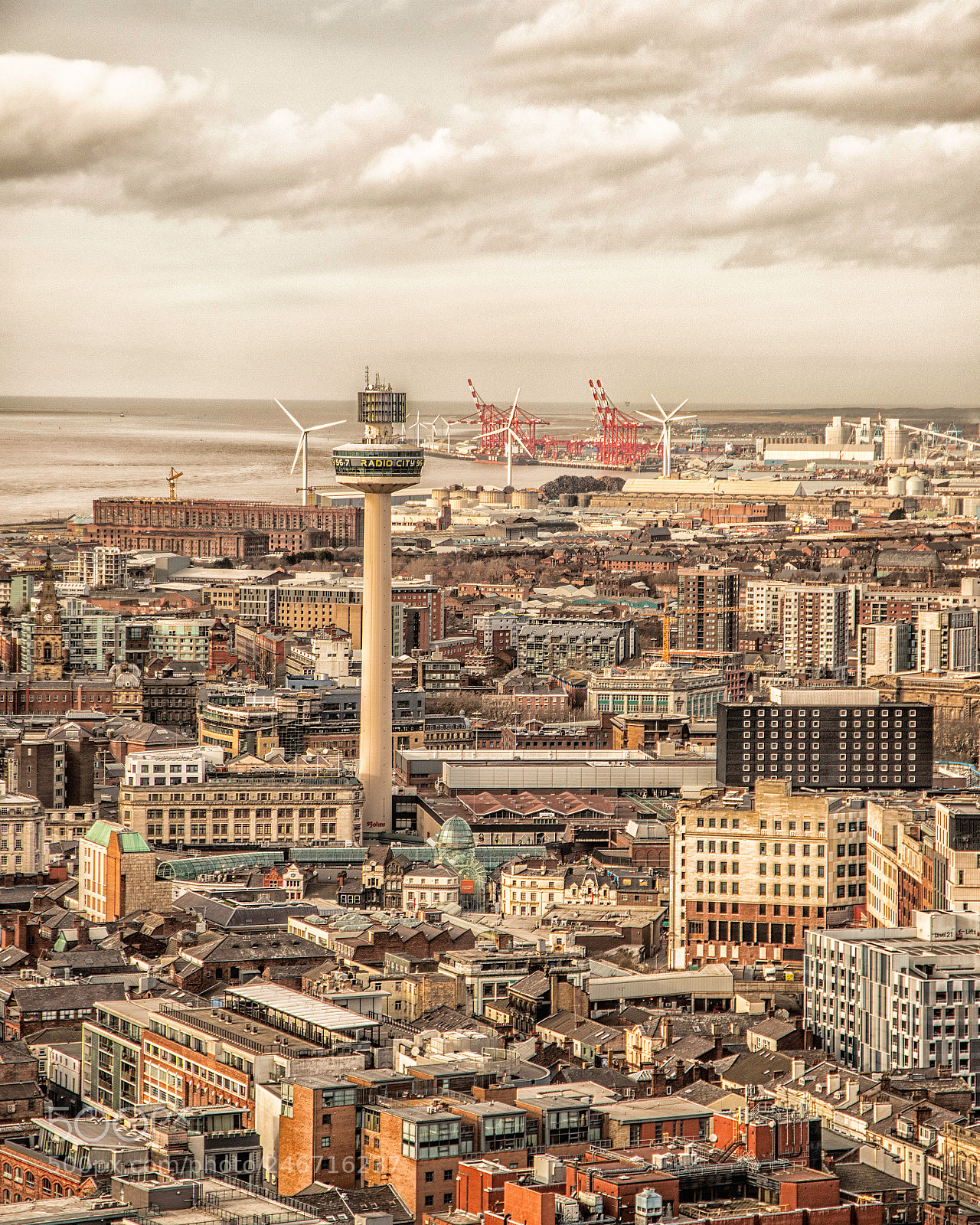 Canon EOS 6D Mark II sample photo. The view across liverpool photography