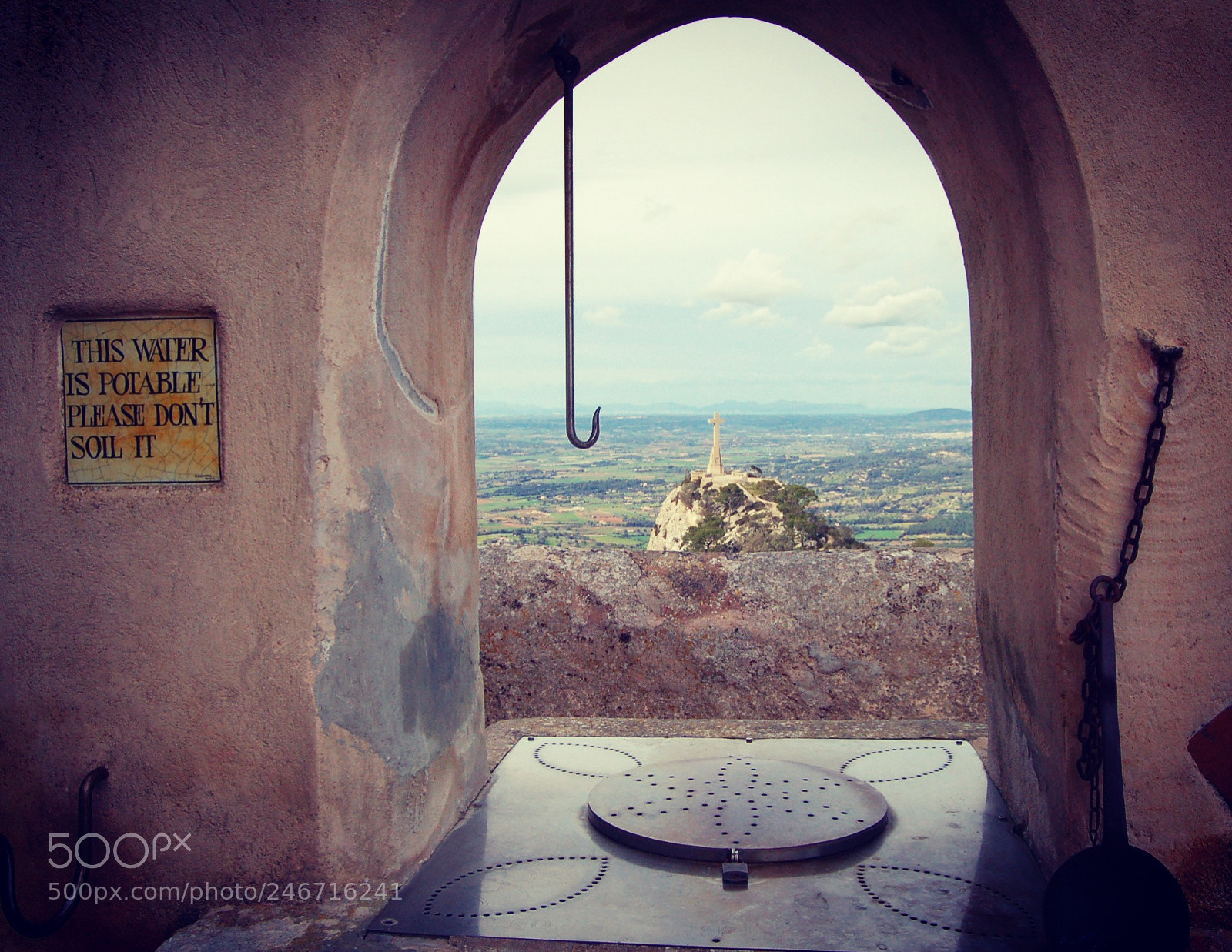 Nikon D50 sample photo. Santuario sant salvador, mallorca photography