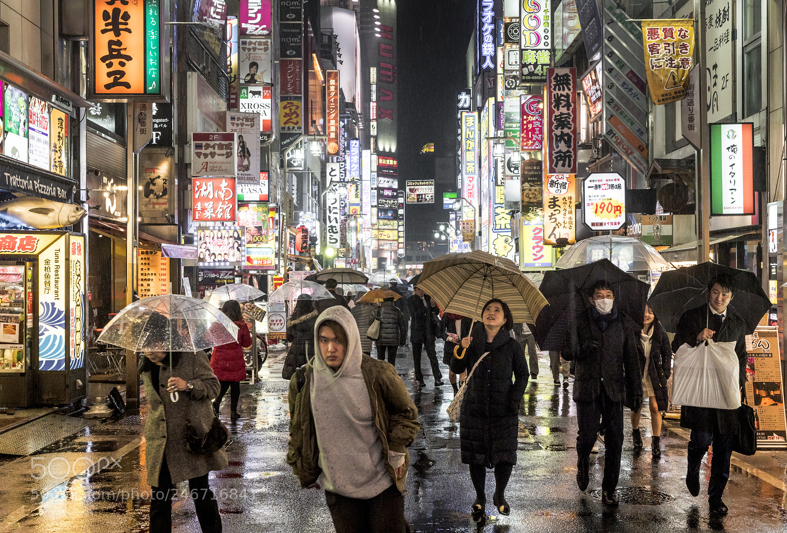 Sony a7R III sample photo. View in the rain photography