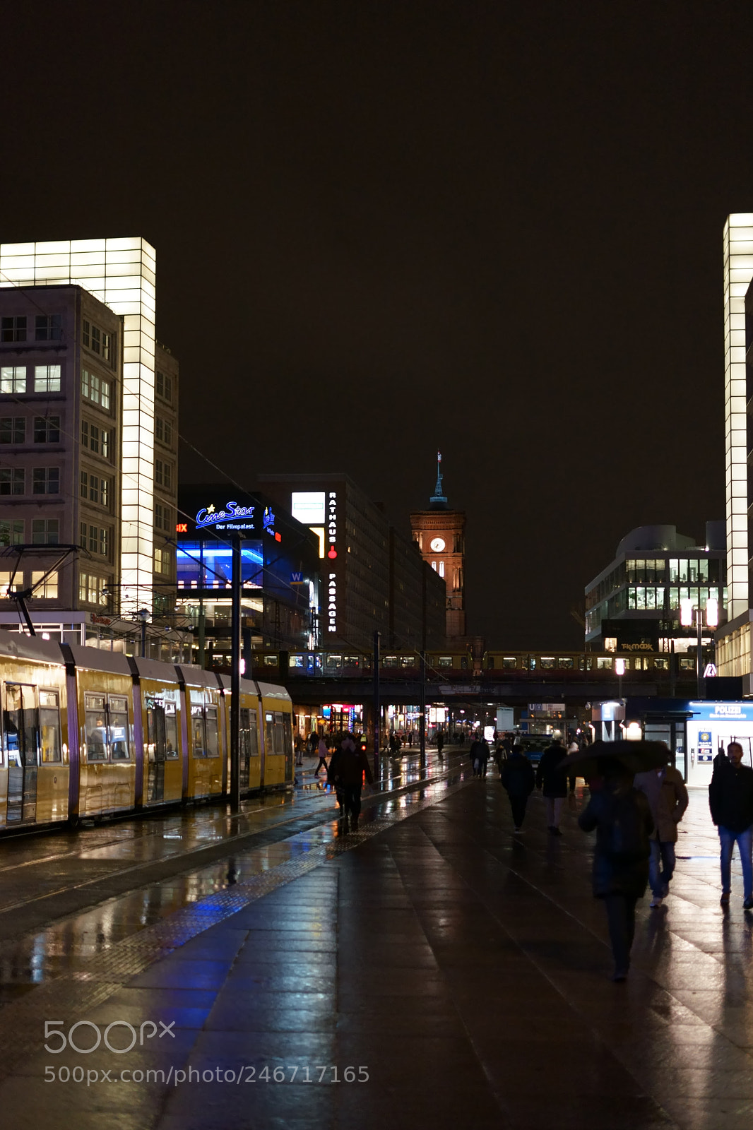 Sony a7 II sample photo. Alexander square at night photography