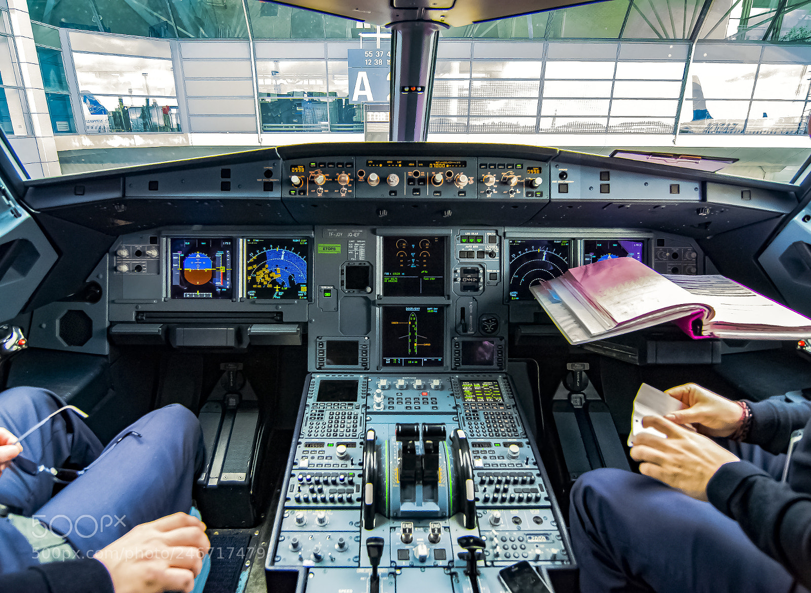 Nikon D7100 sample photo. Cockpit photography