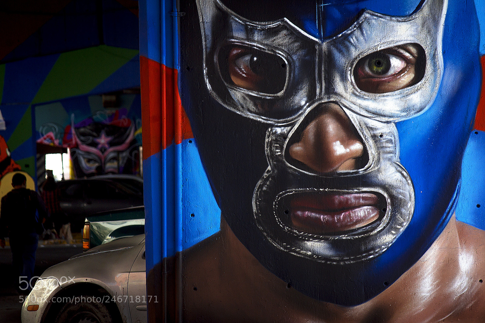 Canon EOS 7D sample photo. Blue demon photography