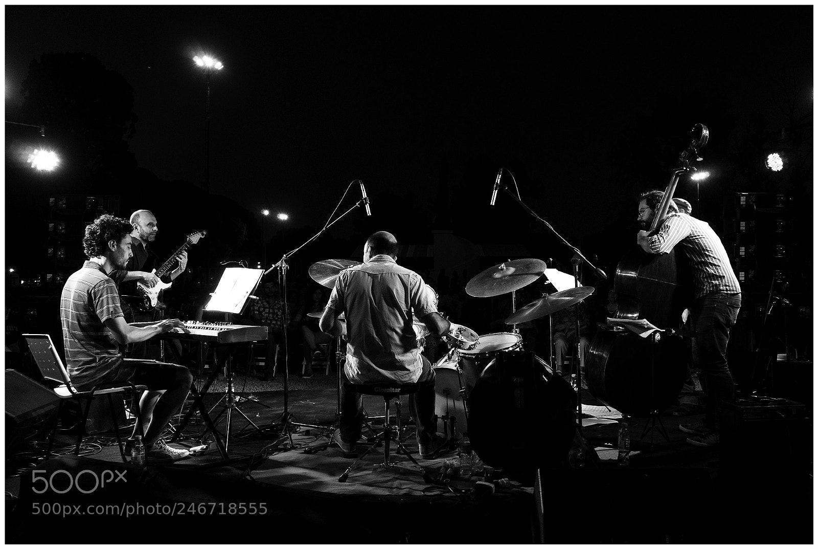 Sony a7 sample photo. Jazz band photography