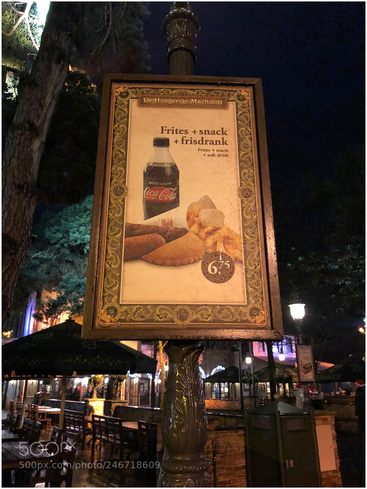 Apple iPhone X sample photo. Efteling by night photography