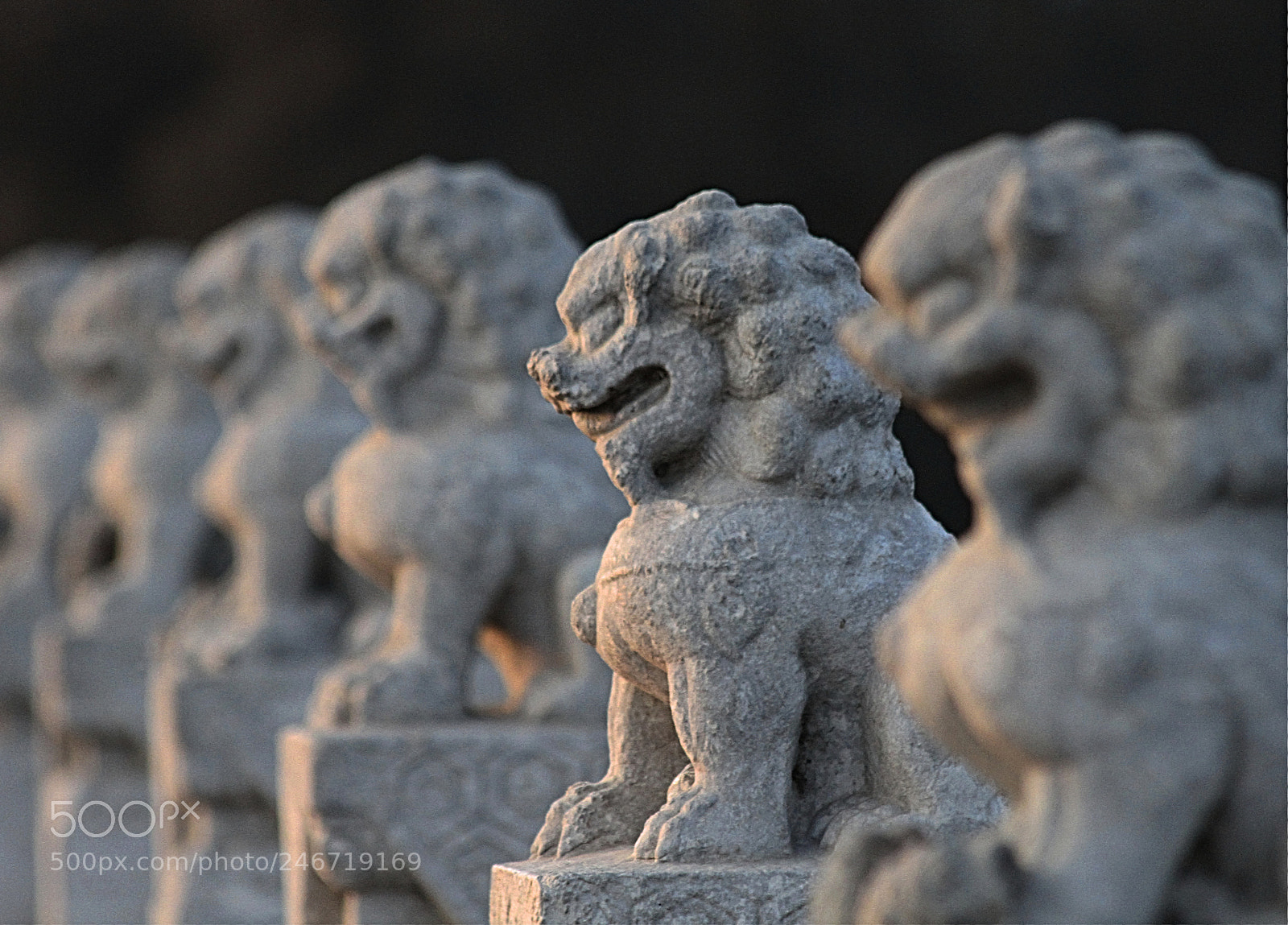 Canon EOS 7D sample photo. Stone lions seventeen arch photography