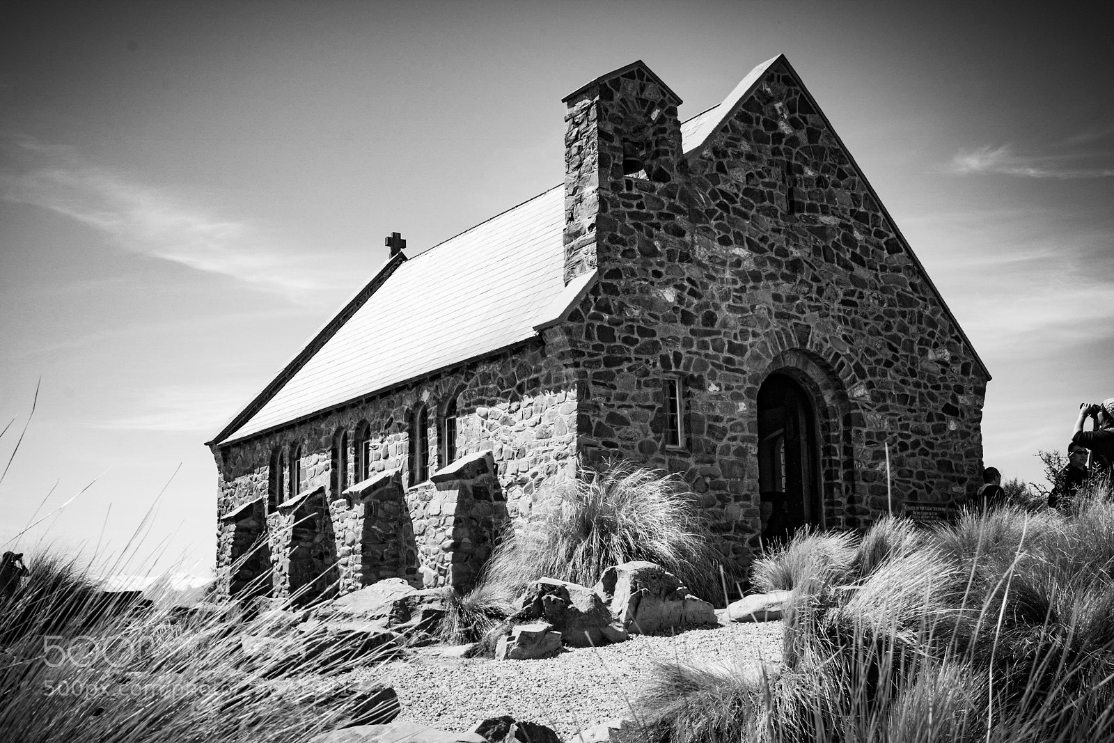 Canon EOS 750D (EOS Rebel T6i / EOS Kiss X8i) sample photo. Black and white church photography