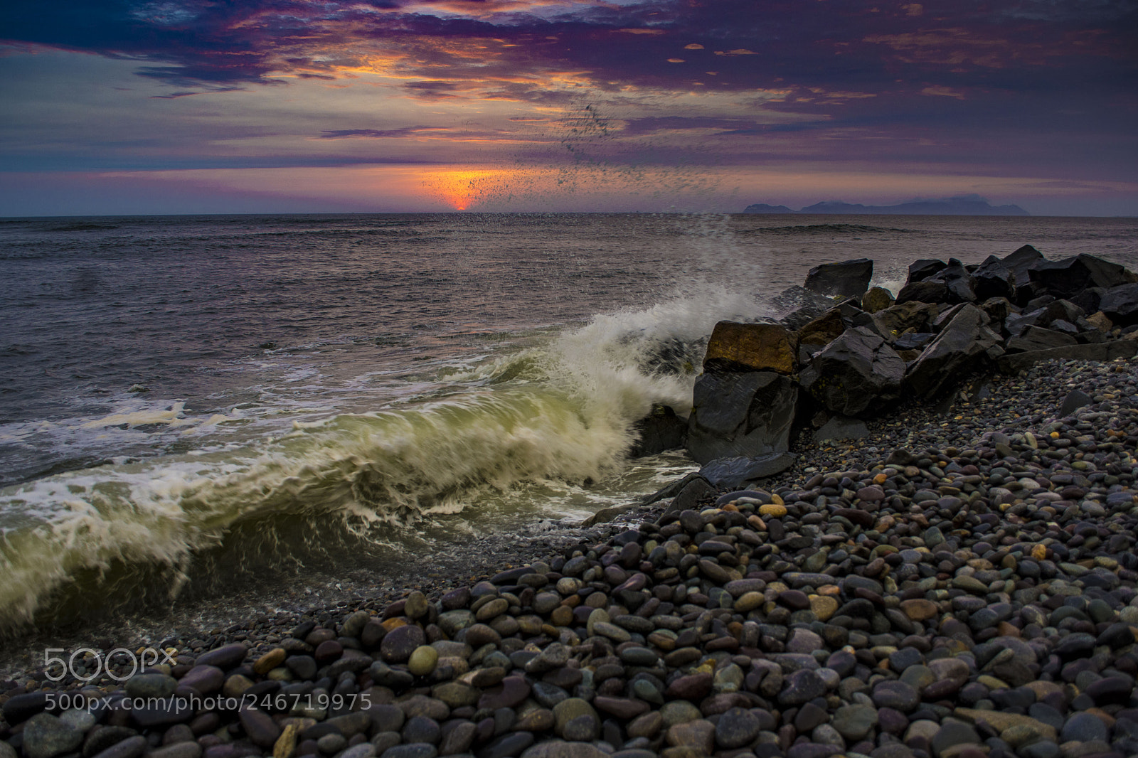 Nikon D7200 sample photo. Sunset on the pacific photography