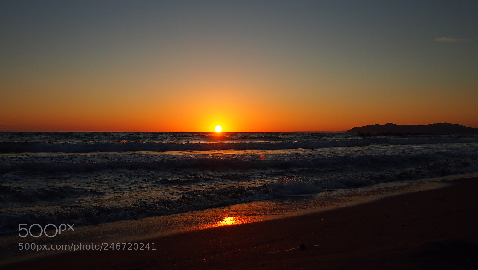 Olympus PEN E-PL3 sample photo. Sunset on the beach photography