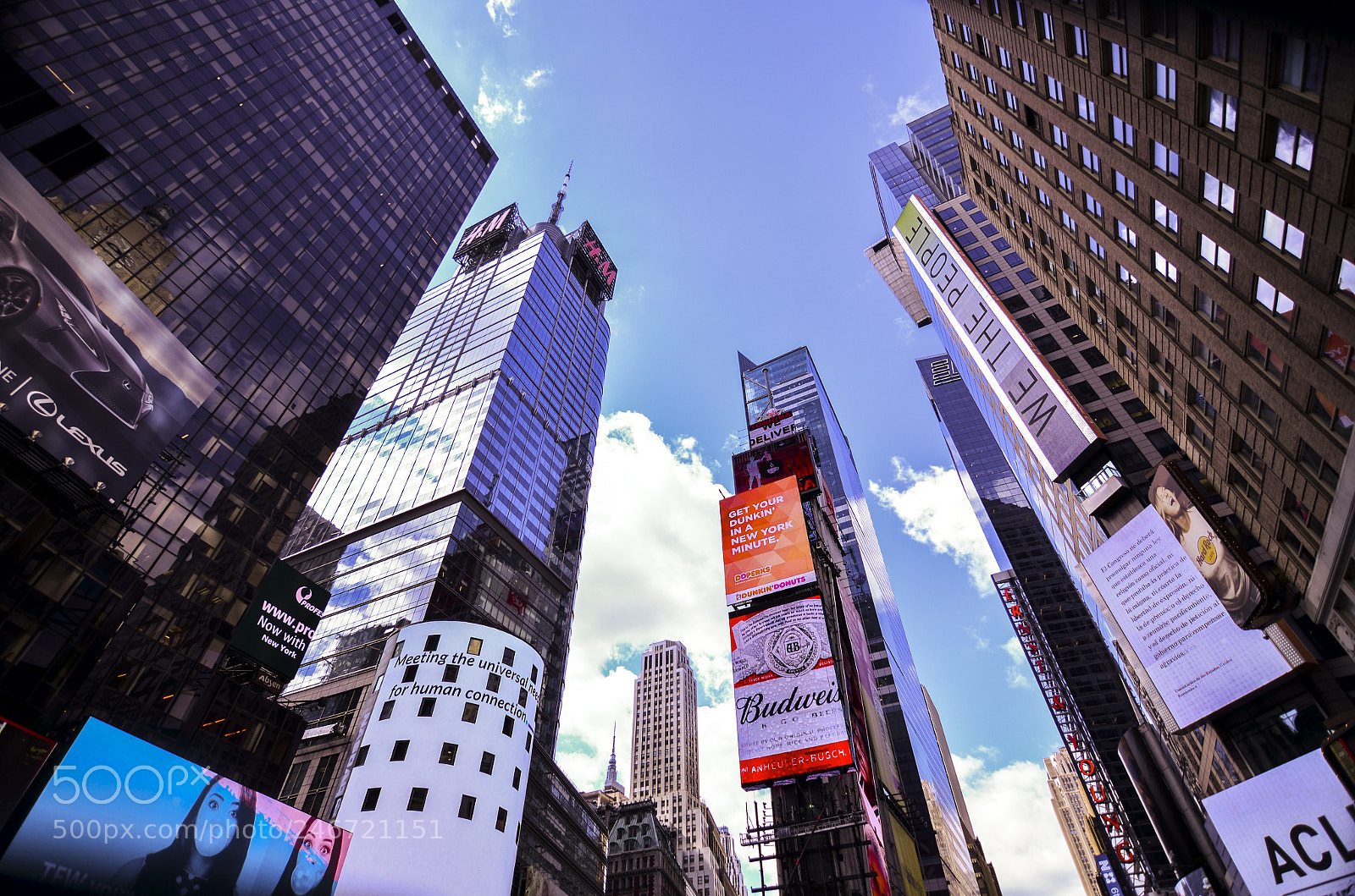 Nikon D5100 sample photo. Times square, baby photography