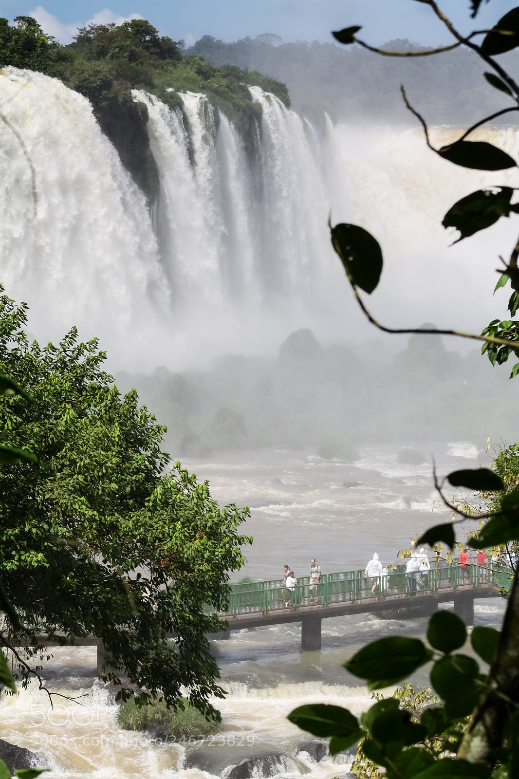 Canon EOS 1000D (EOS Digital Rebel XS / EOS Kiss F) sample photo. Iguassu falls - viewed photography