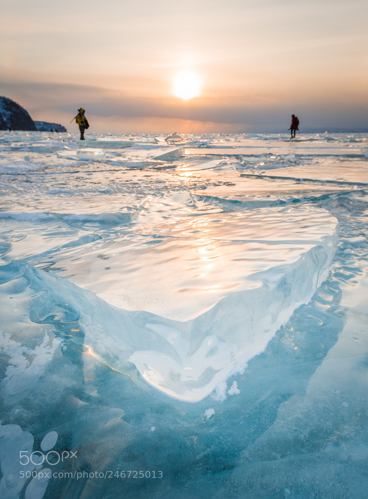 Nikon D800 sample photo. Frozen ice baikal photography