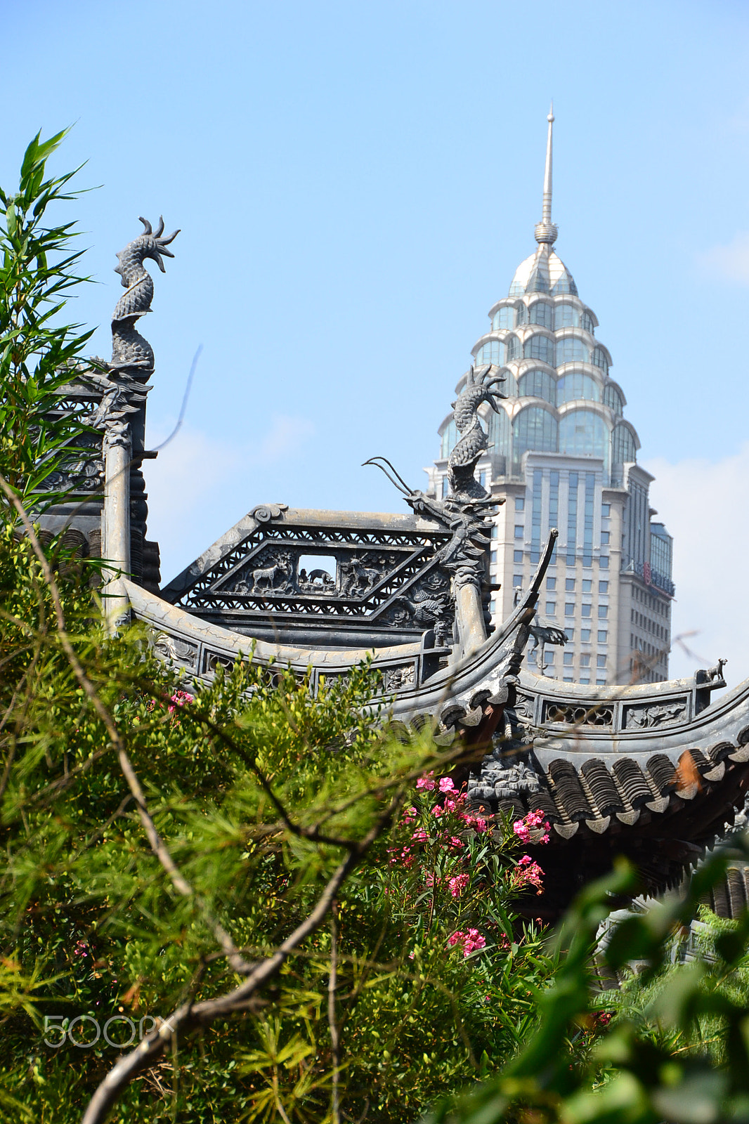 Nikon D3100 sample photo. Shot of modern china buildings & landscapes photography
