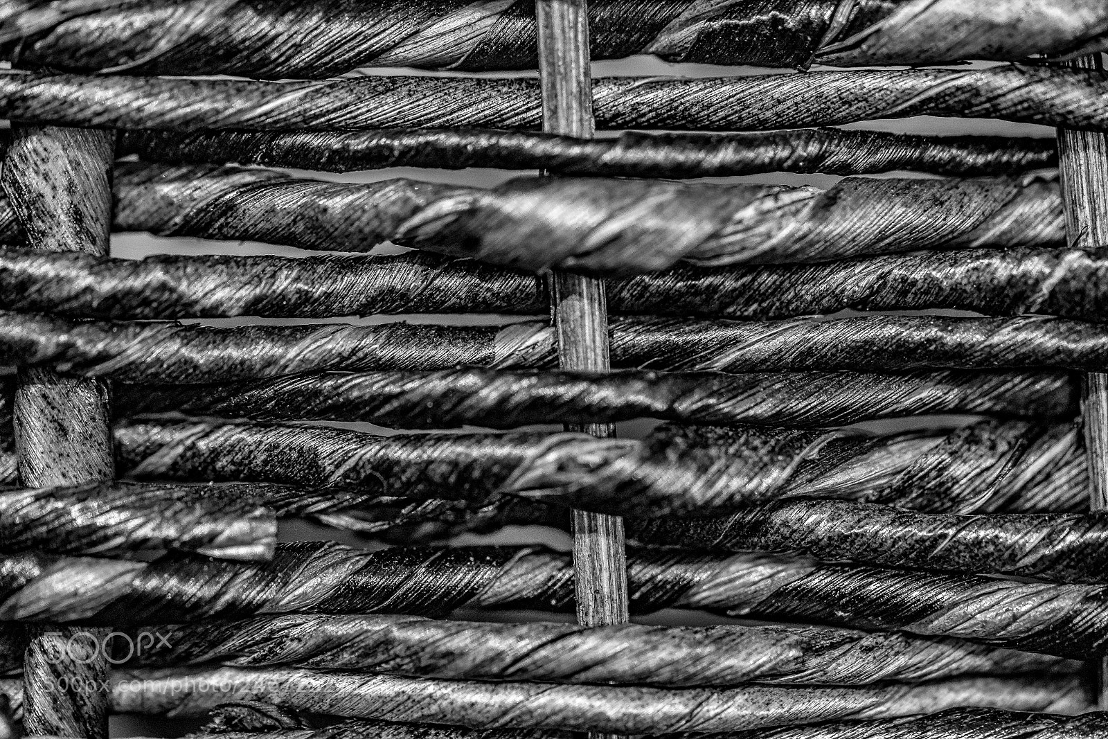 Sony a7R II sample photo. Monochrome basket photography