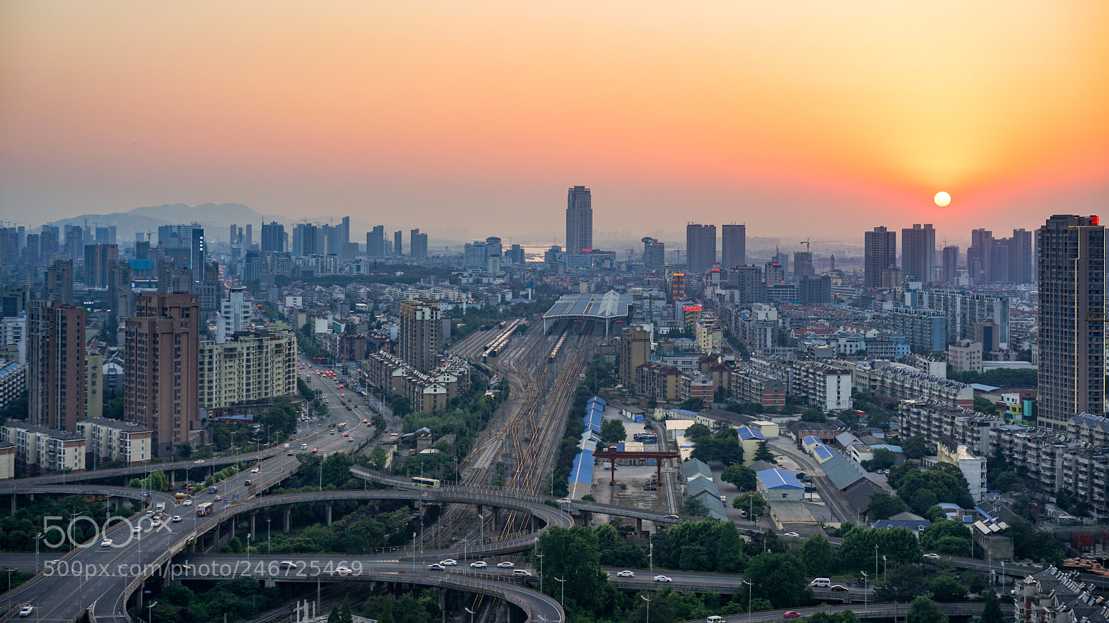 Sony a7 II sample photo. Sunset 日落 photography