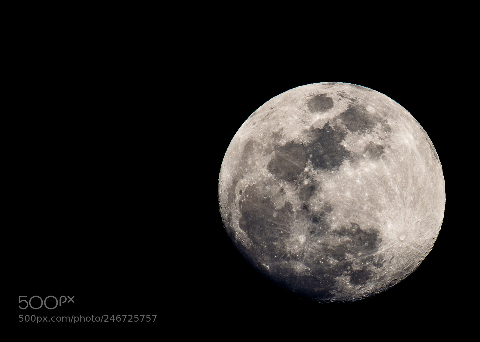 Nikon D500 sample photo. Full moon photography