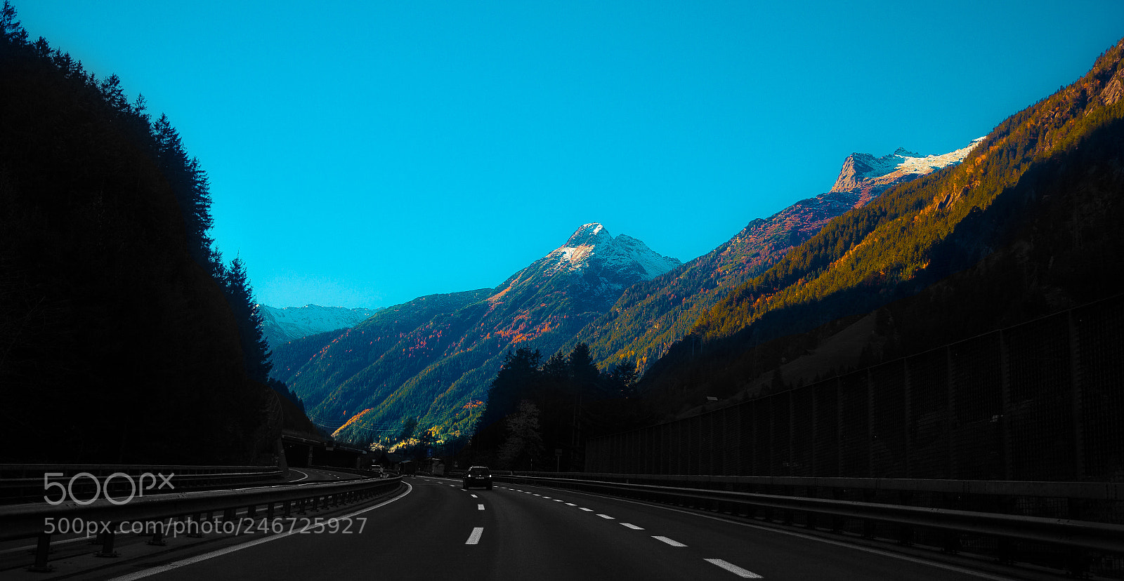 Canon EOS-1D X sample photo. Autobahns of austria photography