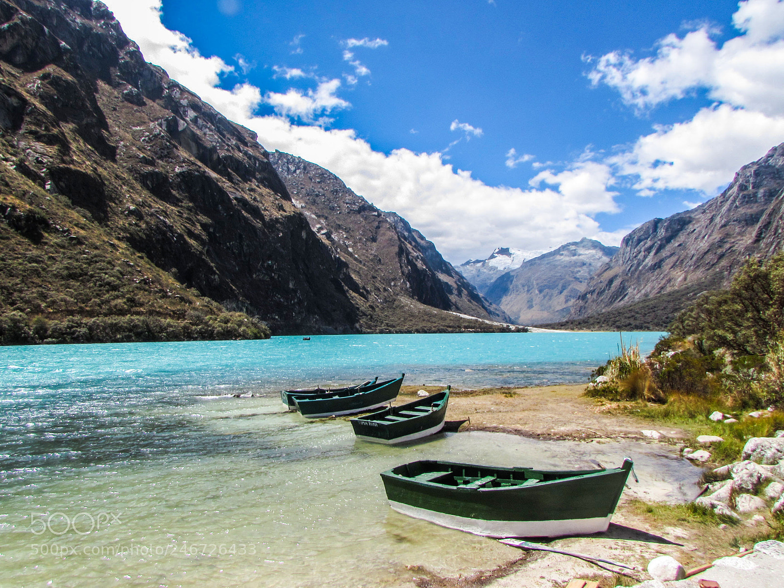 Canon PowerShot SX510 HS sample photo. Llanganuco lake, ancash (peru) photography