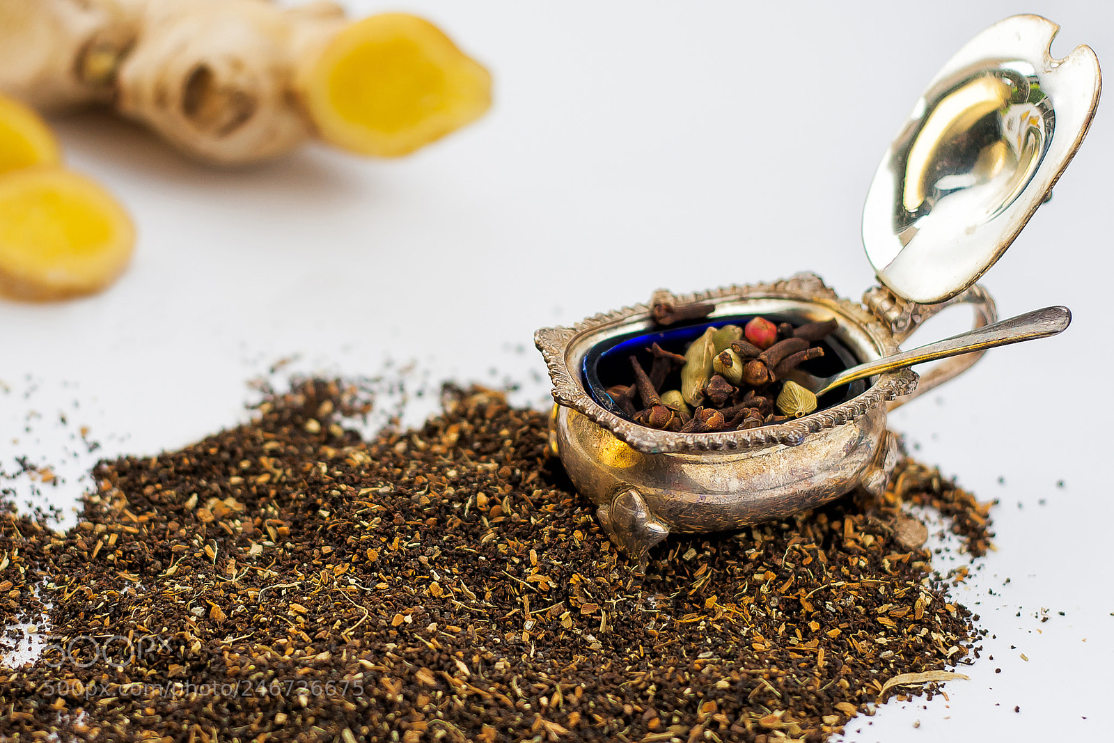 Canon EOS 30D sample photo. Dry masala tea with photography
