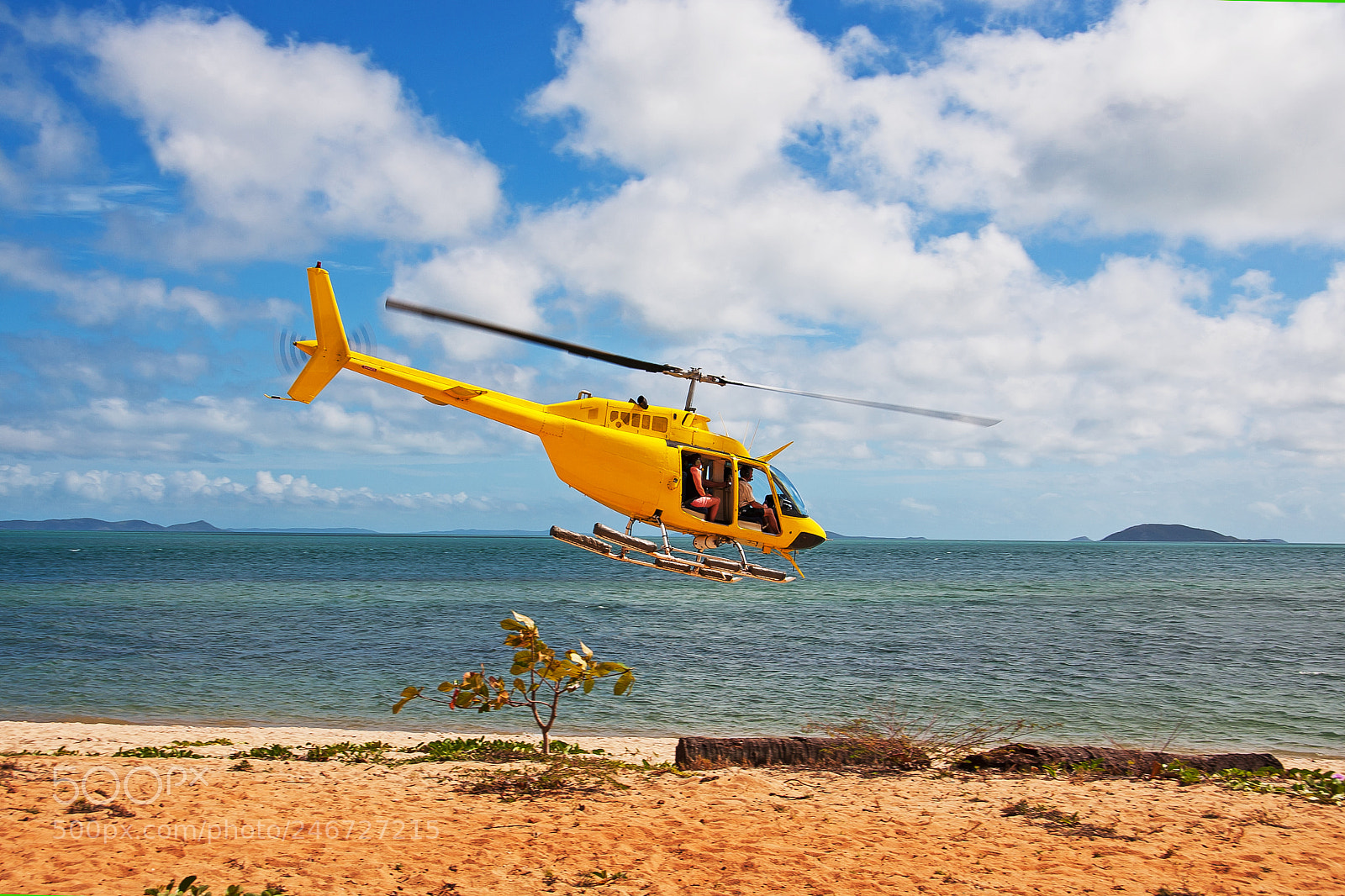 Canon EOS 30D sample photo. Helicopter flies over the photography