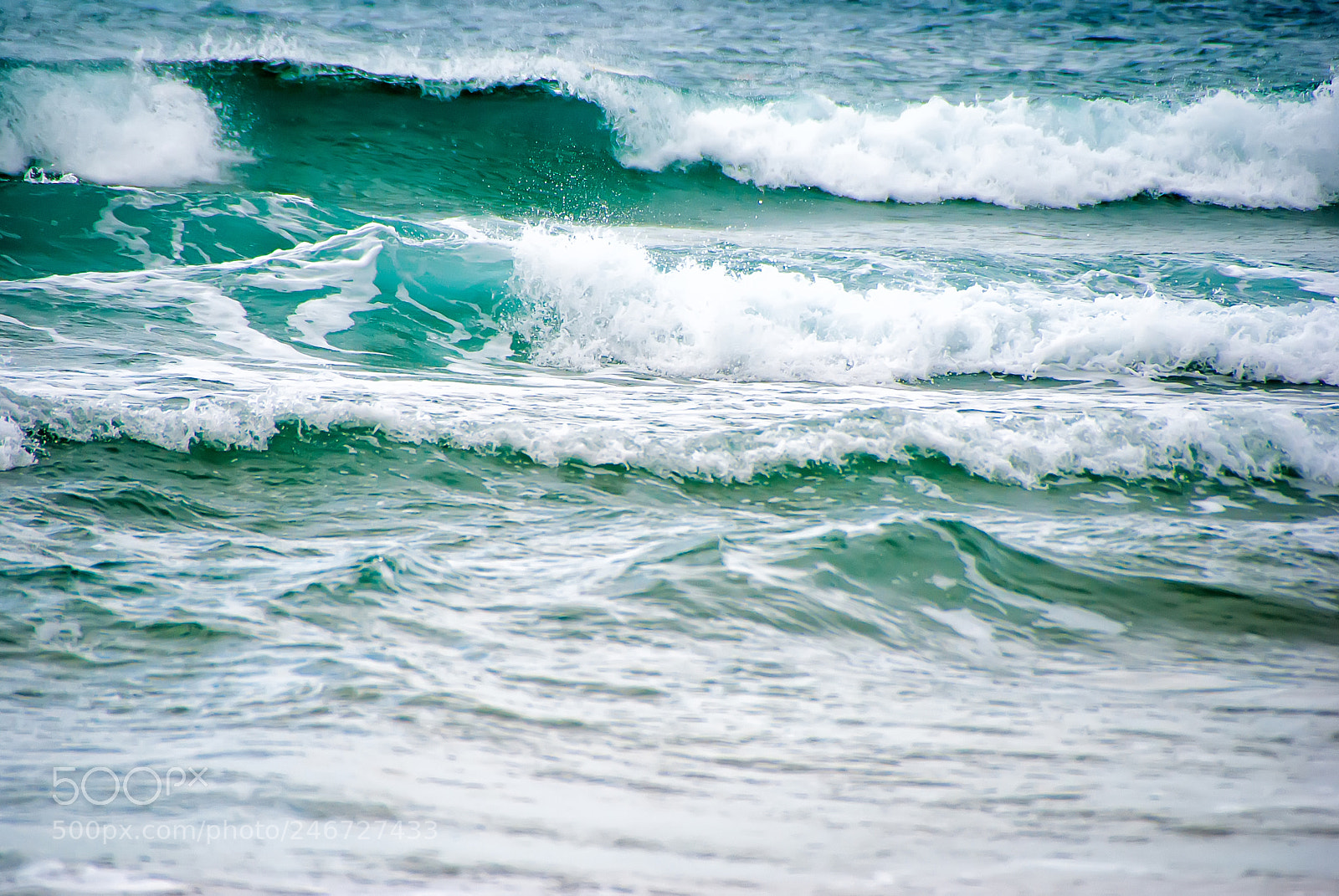 Sony Alpha DSLR-A100 sample photo. Surface ocean waves background. photography