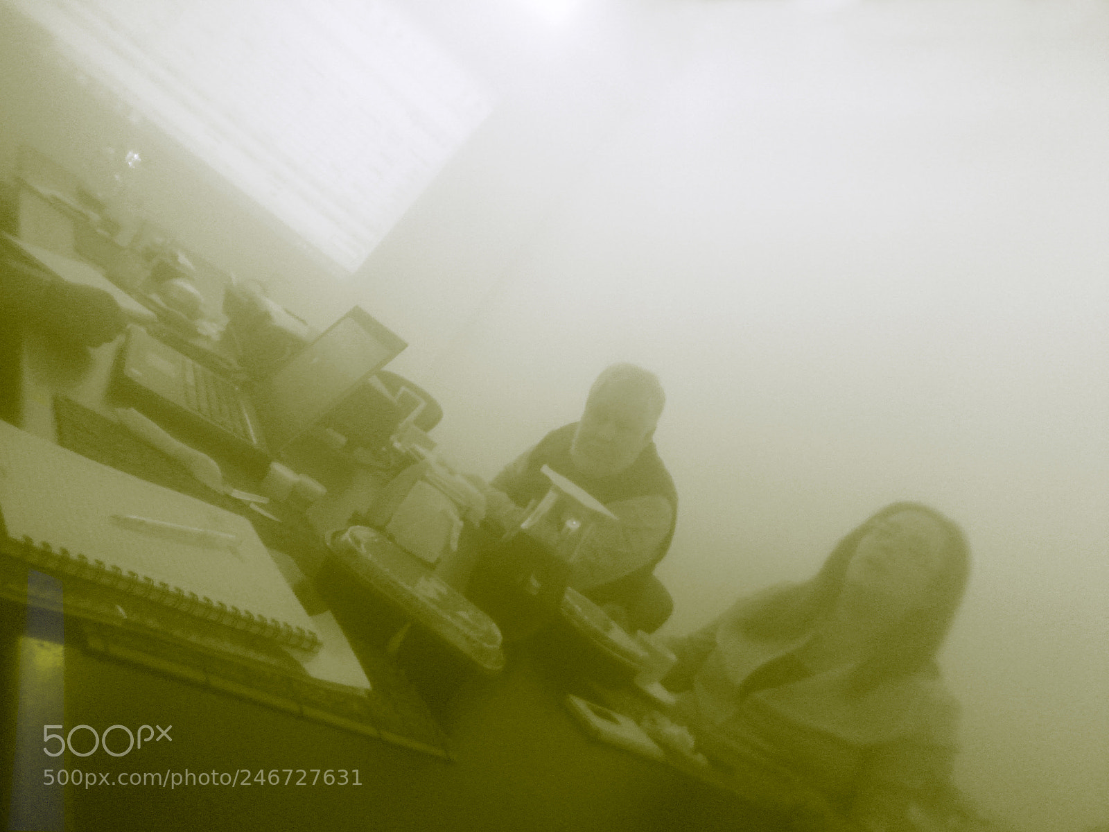 HUAWEI Mate 8 sample photo. Foggy meeting photography