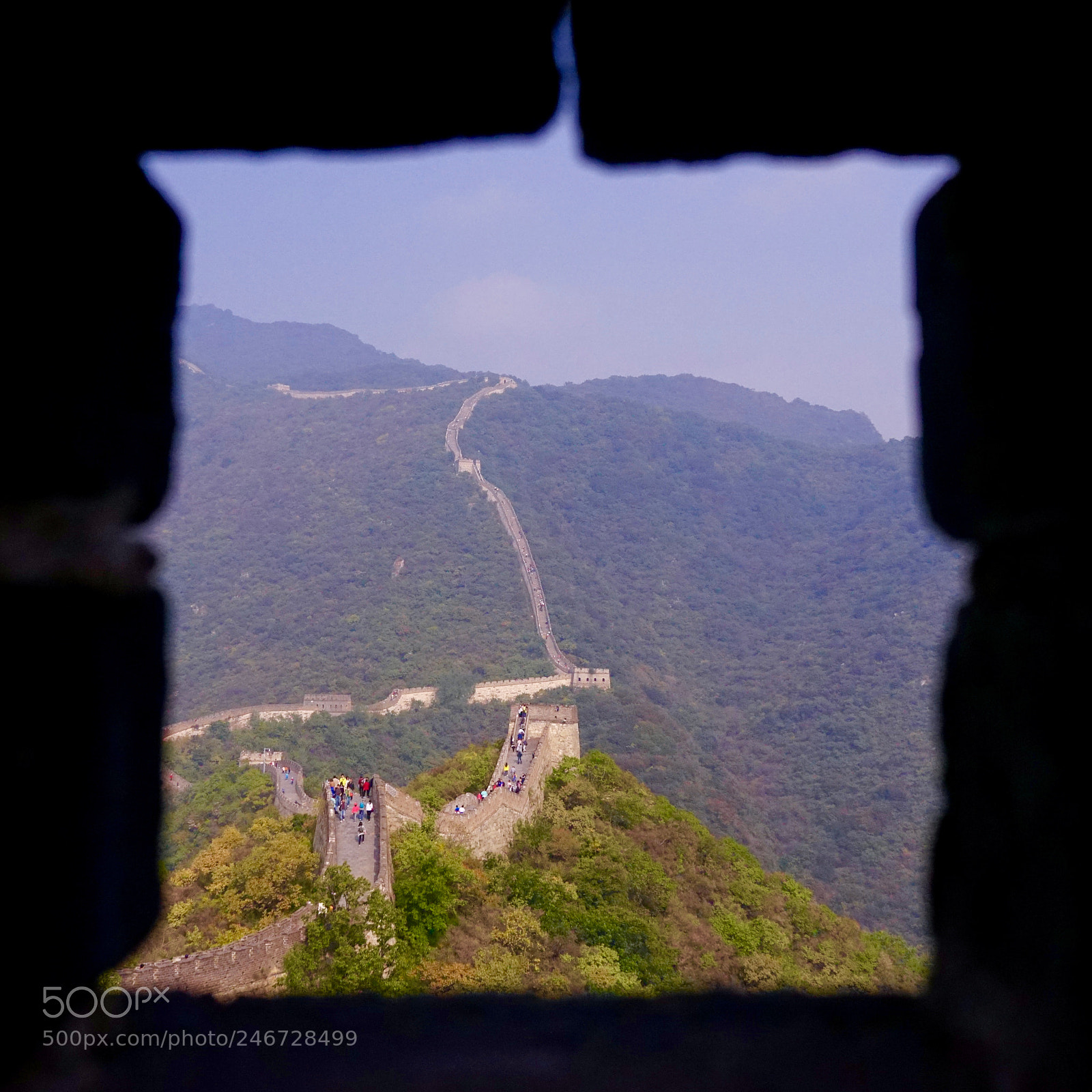 Sony a7 sample photo. The great wall mutianyu photography