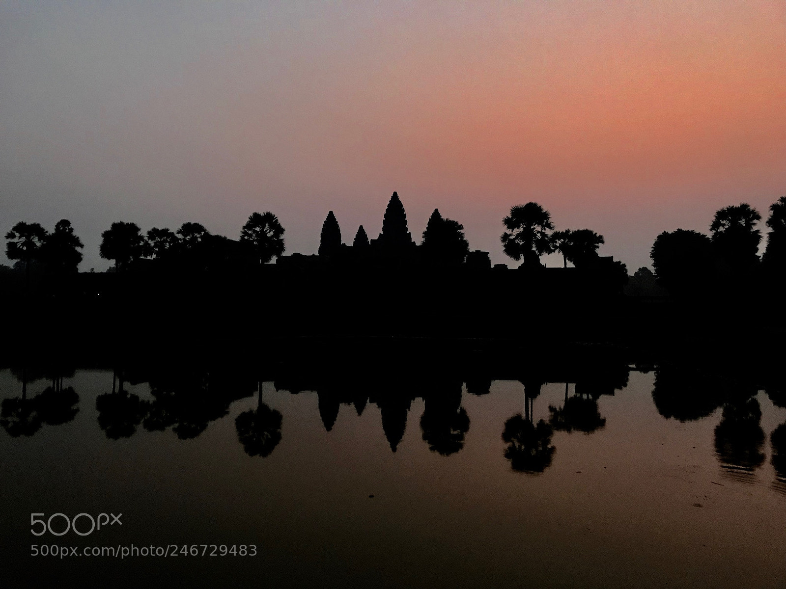 Apple iPhone 7 sample photo. Angkor wat photography