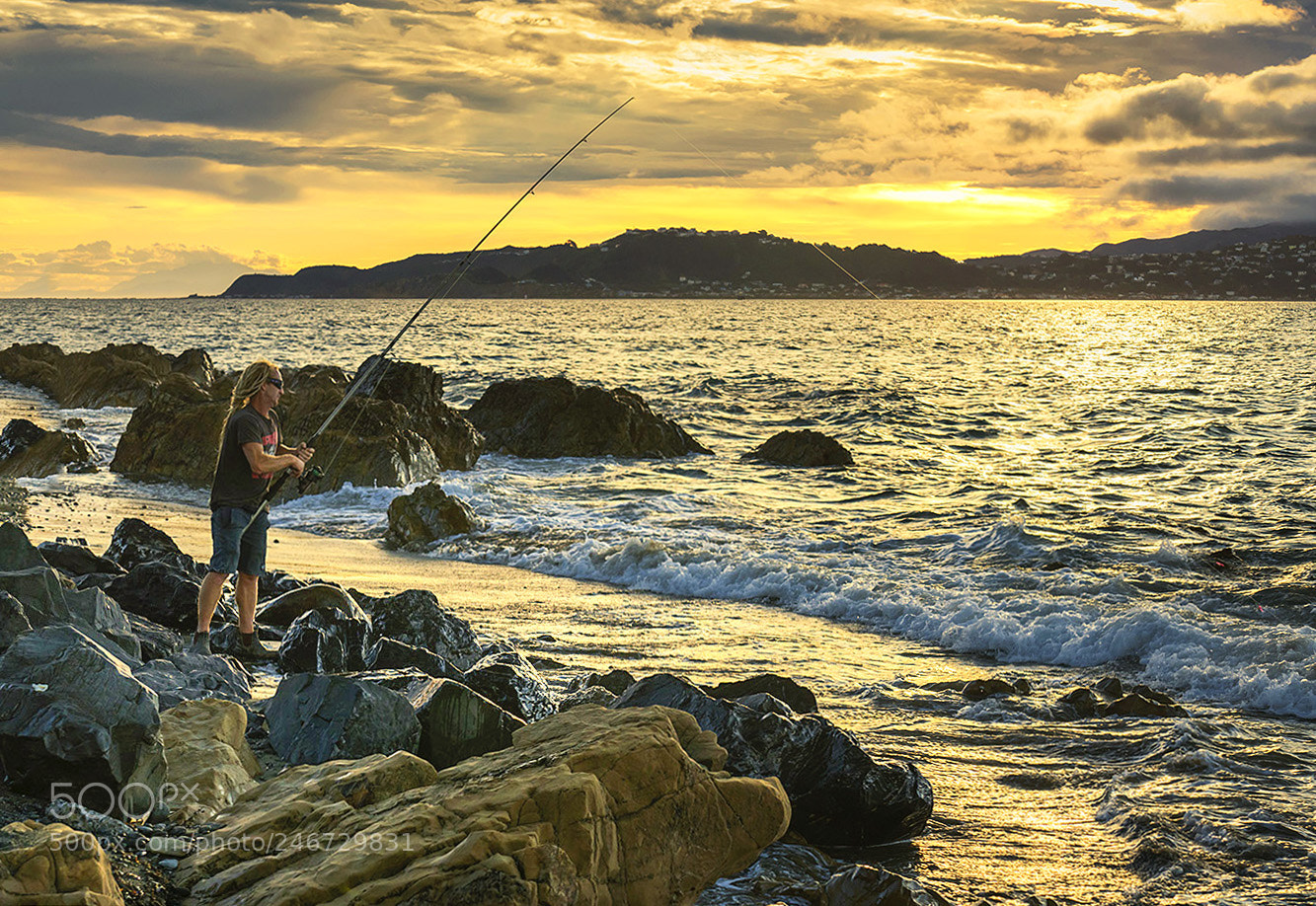 Sony a7R II sample photo. Fishing photography