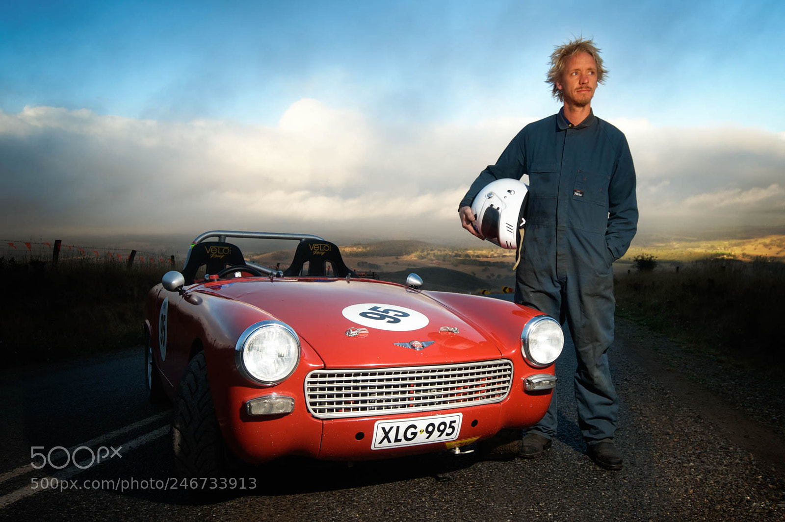 Nikon D200 sample photo. Man and car photography