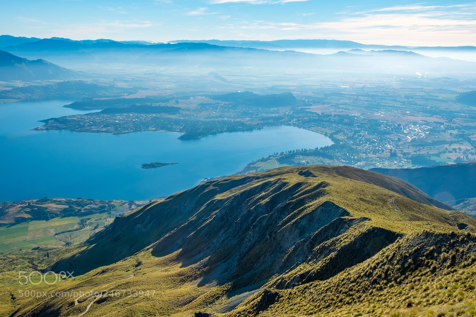 Fujifilm X-T2 sample photo. Wanaka from roys peak photography