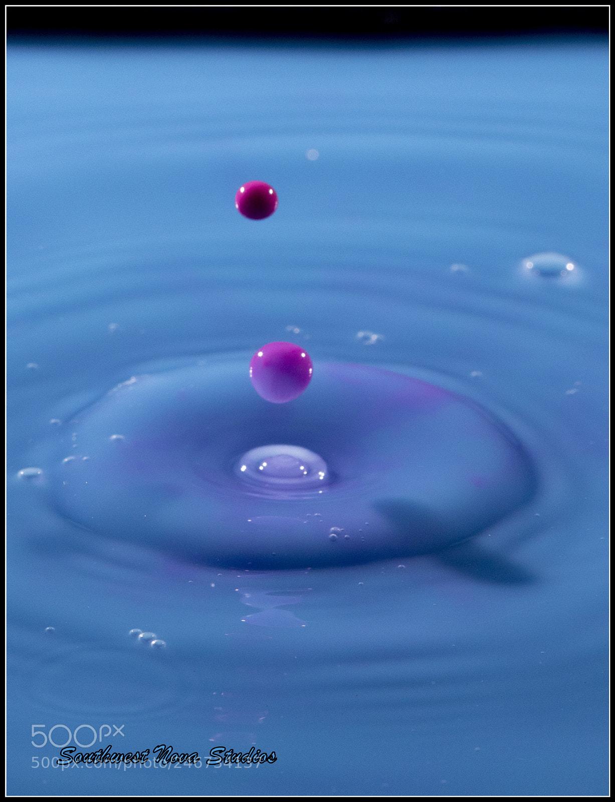 Canon EOS 7D Mark II sample photo. Double drop photography