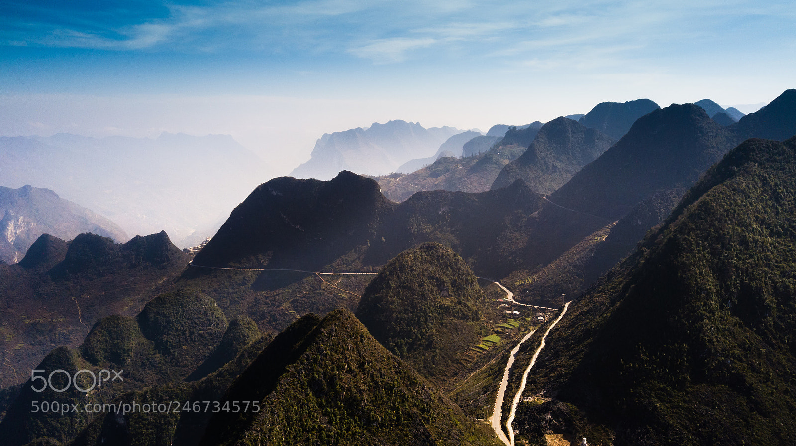 DJI FC220 sample photo. Dong van pass photography