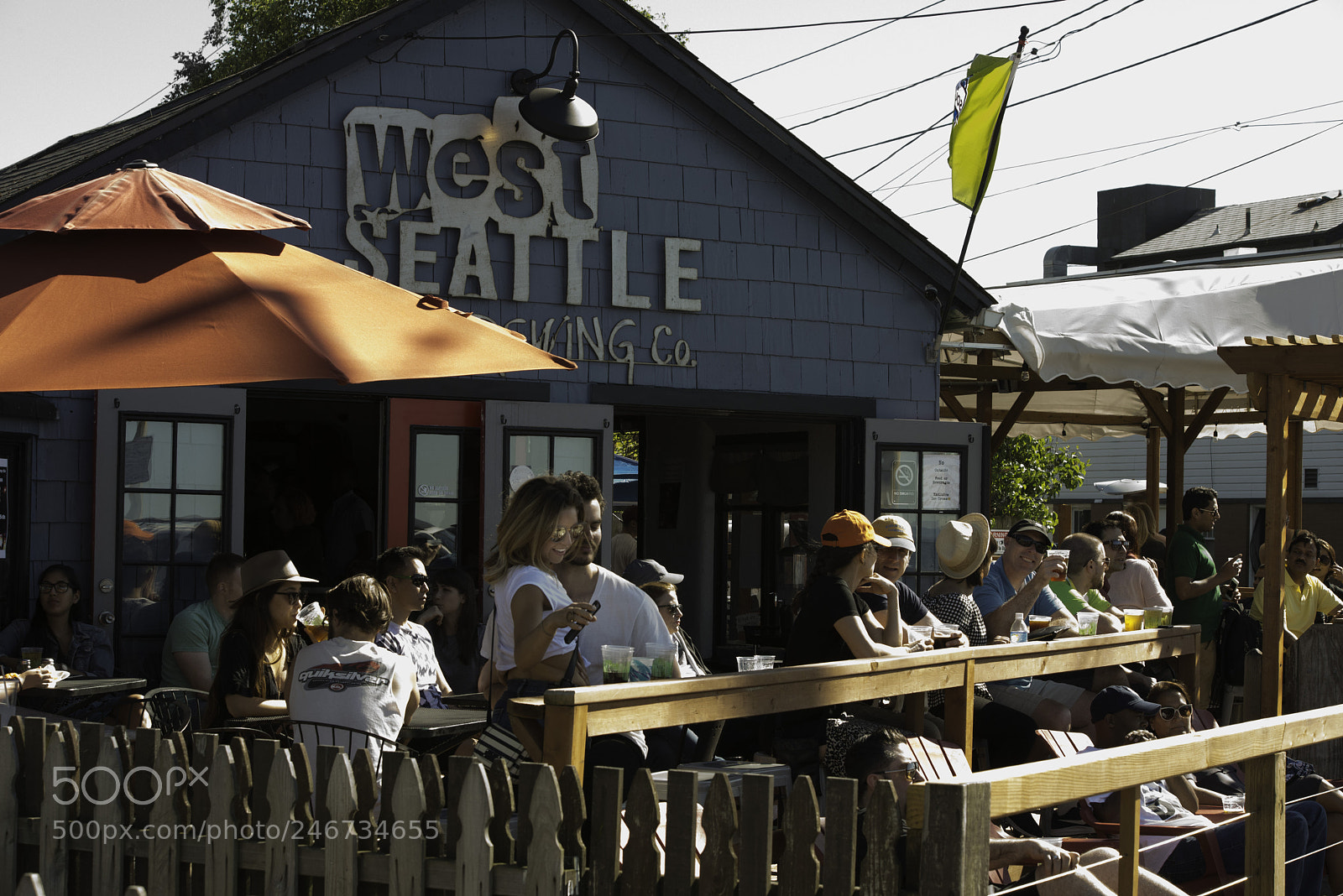 Nikon D800 sample photo. West seattle brewery photography