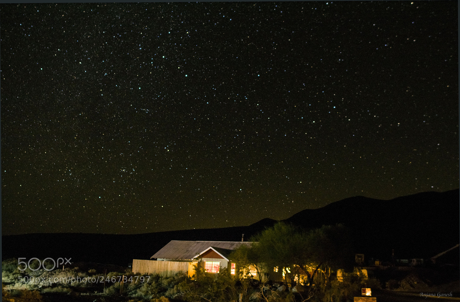 Nikon D5300 sample photo. Night sky at death photography