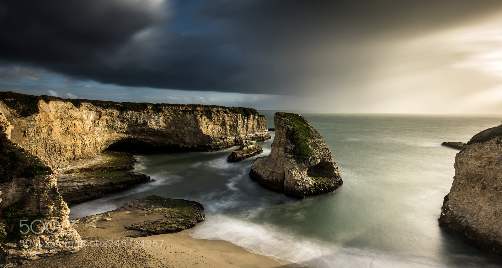 Sony a7R III sample photo. Shark cove ii recropped photography