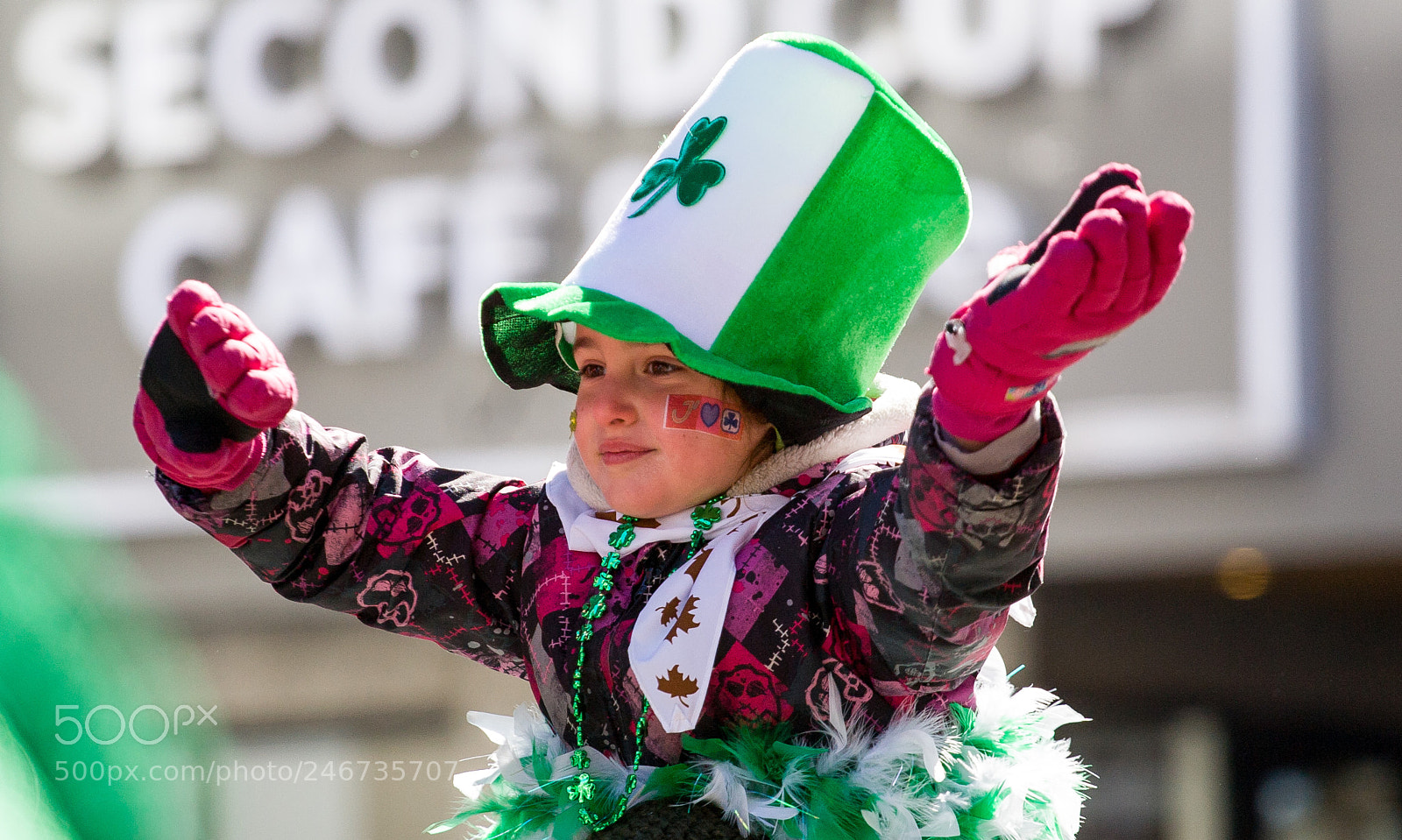 Canon EOS 5D sample photo. St.patricks day parade 2017 photography