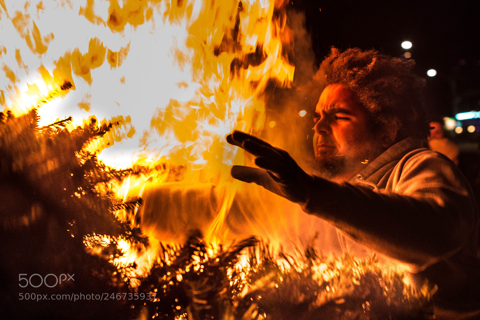 Nikon D800 sample photo. Burn photography