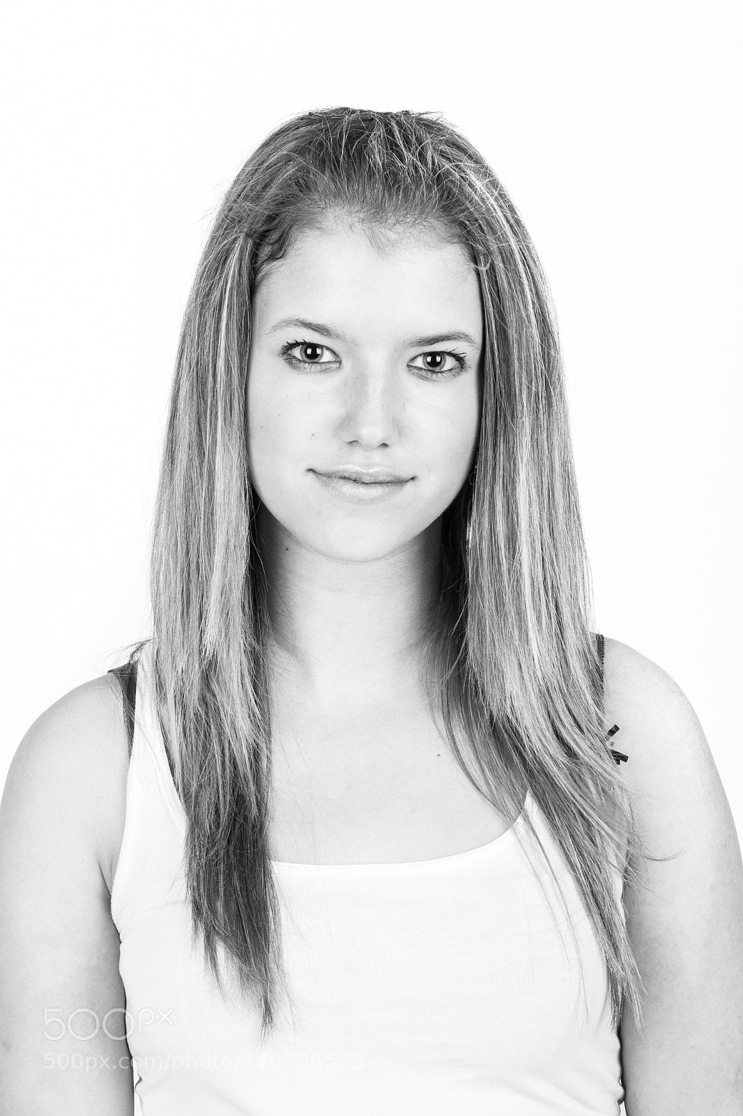 Canon EOS 60D sample photo. Blonde in studio # 1 photography