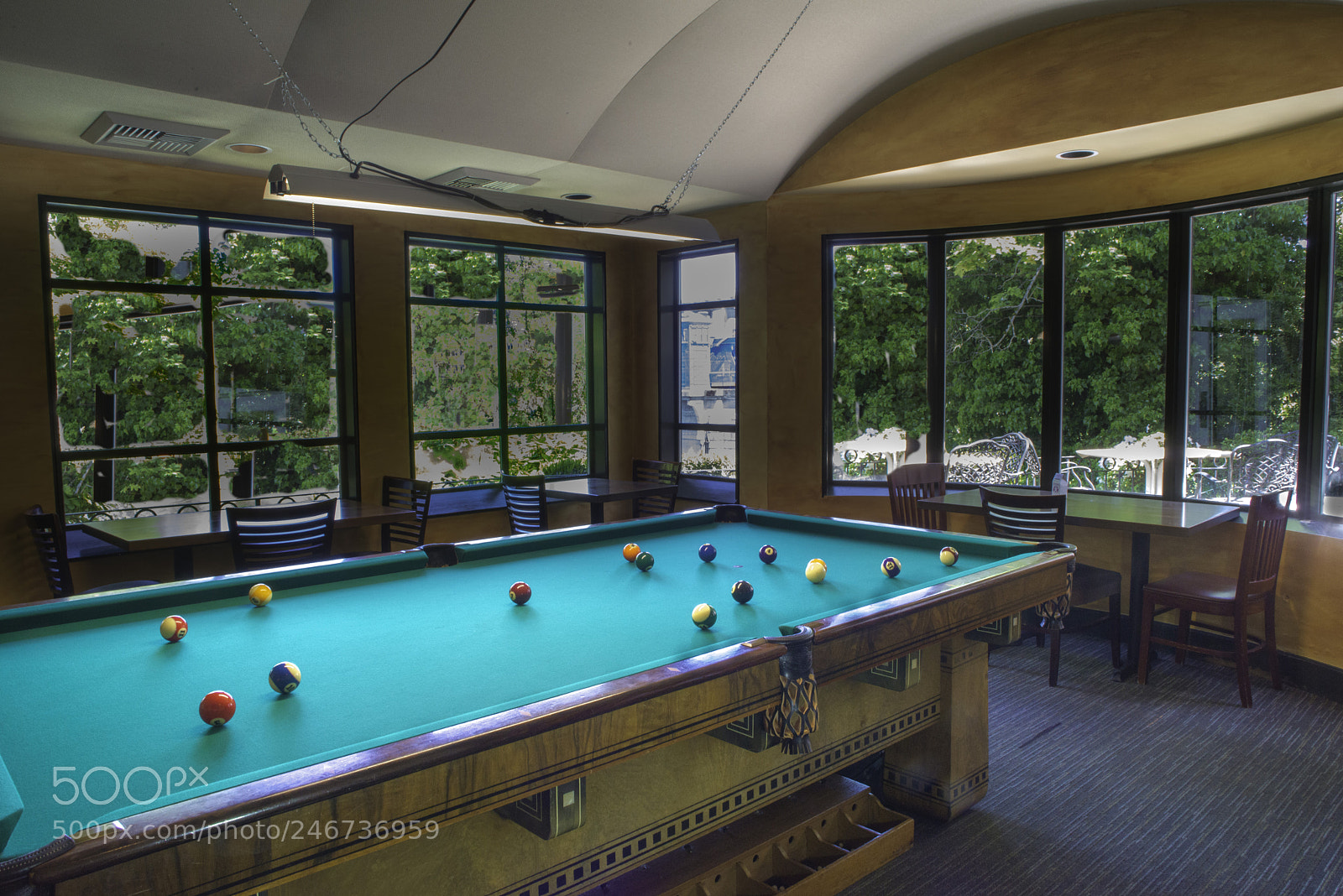 Nikon D800 sample photo. Seattle elk's club billiards photography