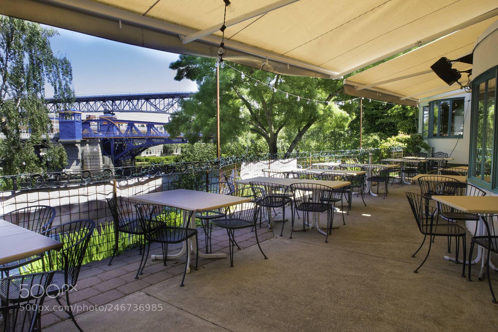 Nikon D800 sample photo. Seattle elk's club deck photography