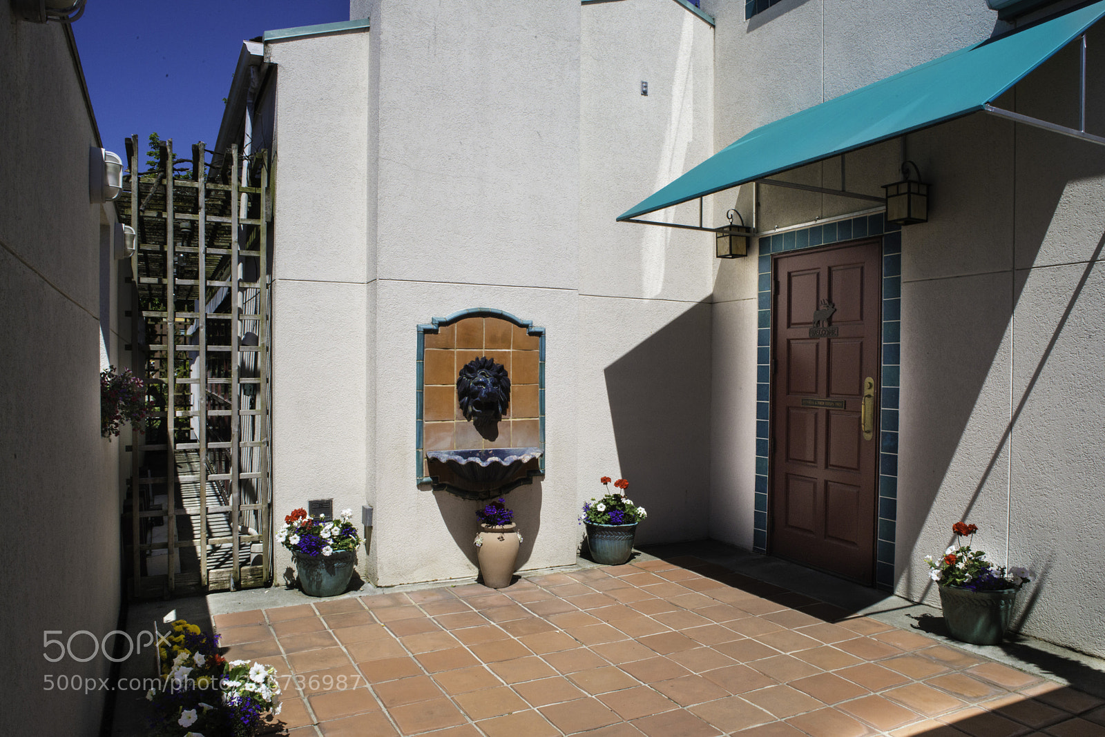 Nikon D800 sample photo. Seattle elk's club entrance photography