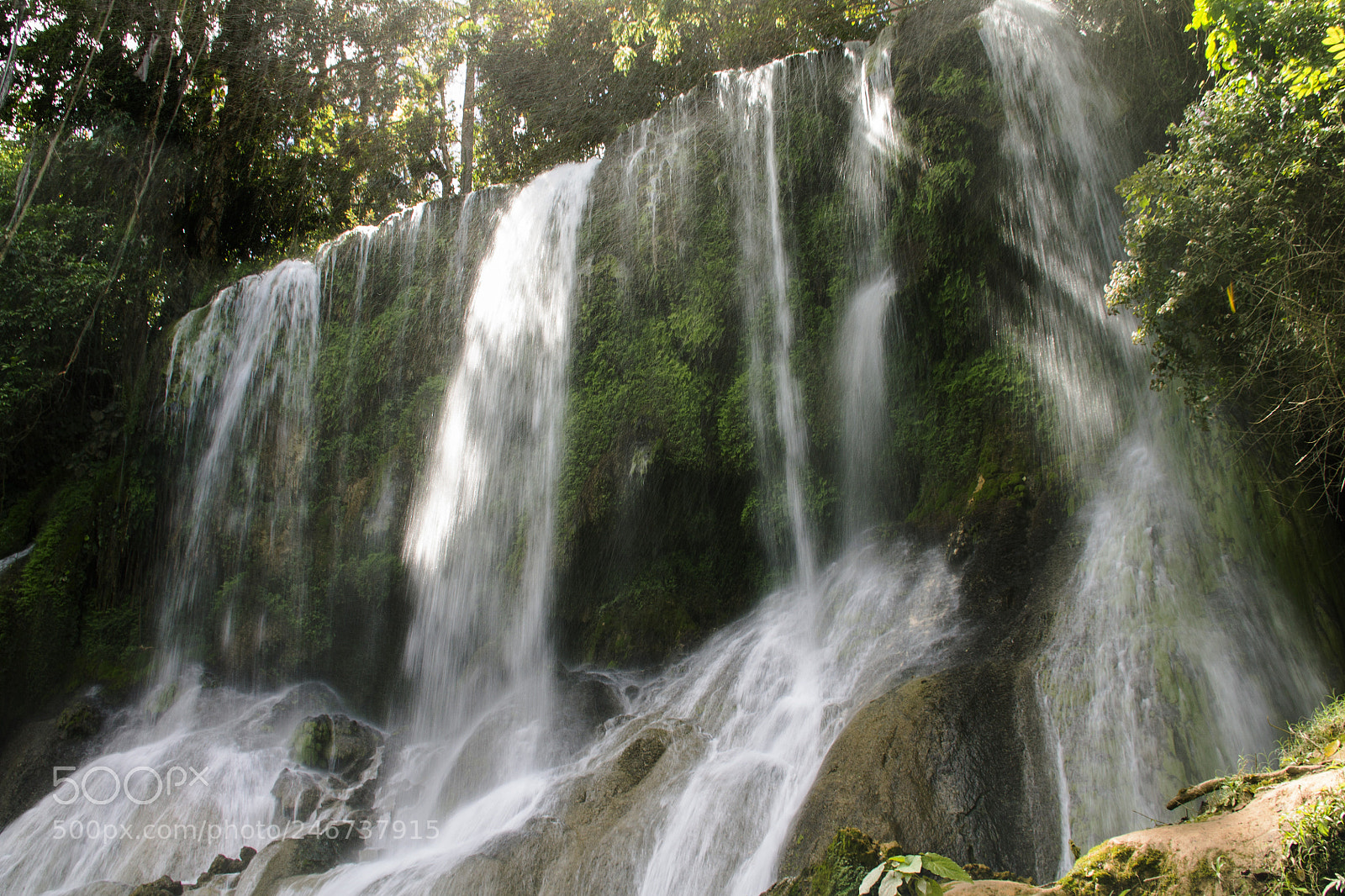 Canon EOS 1100D (EOS Rebel T3 / EOS Kiss X50) sample photo. El nicho waterfalls in photography