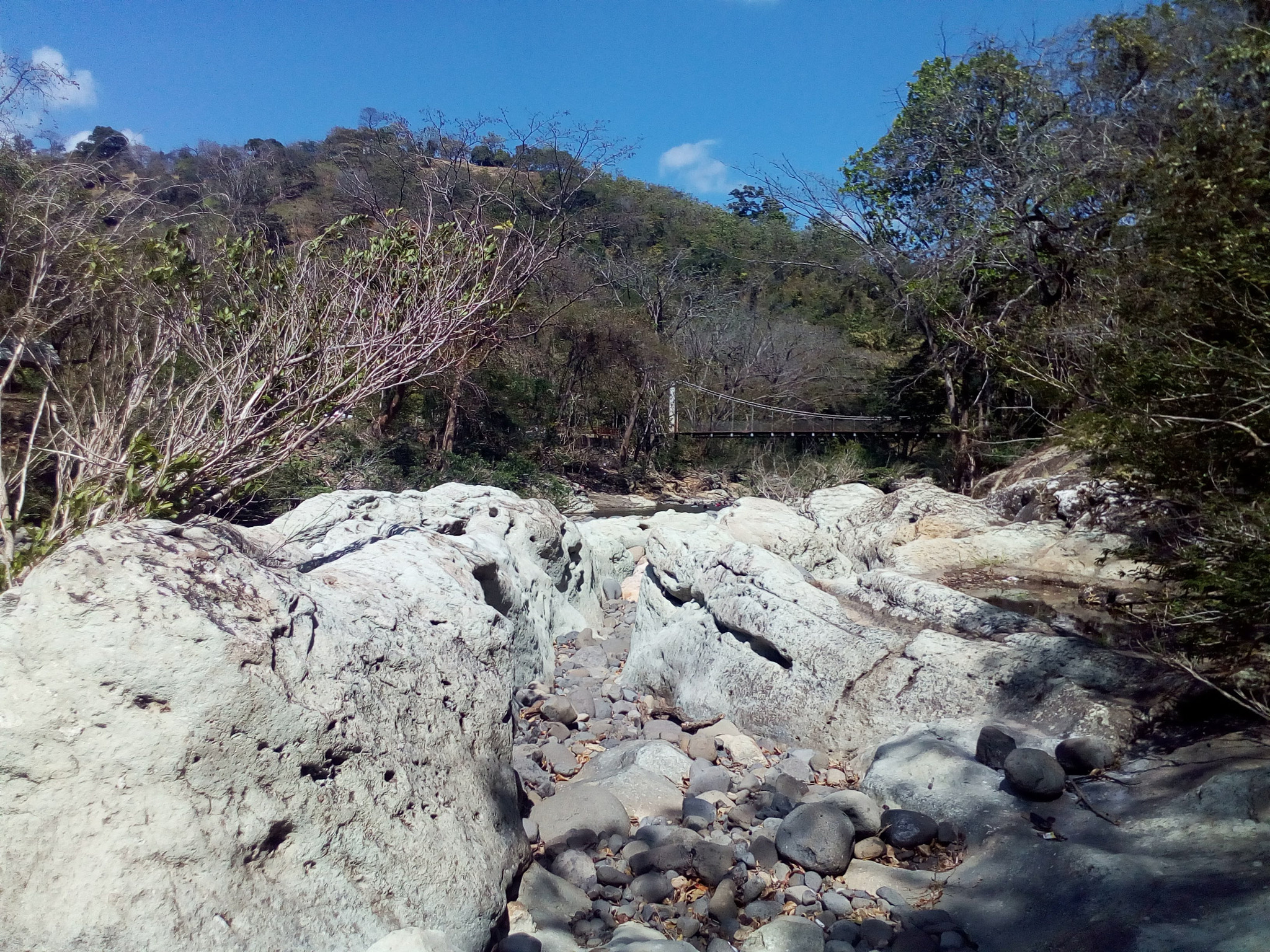 HUAWEI Y5 2017 sample photo. Stone sculpted by the river photography