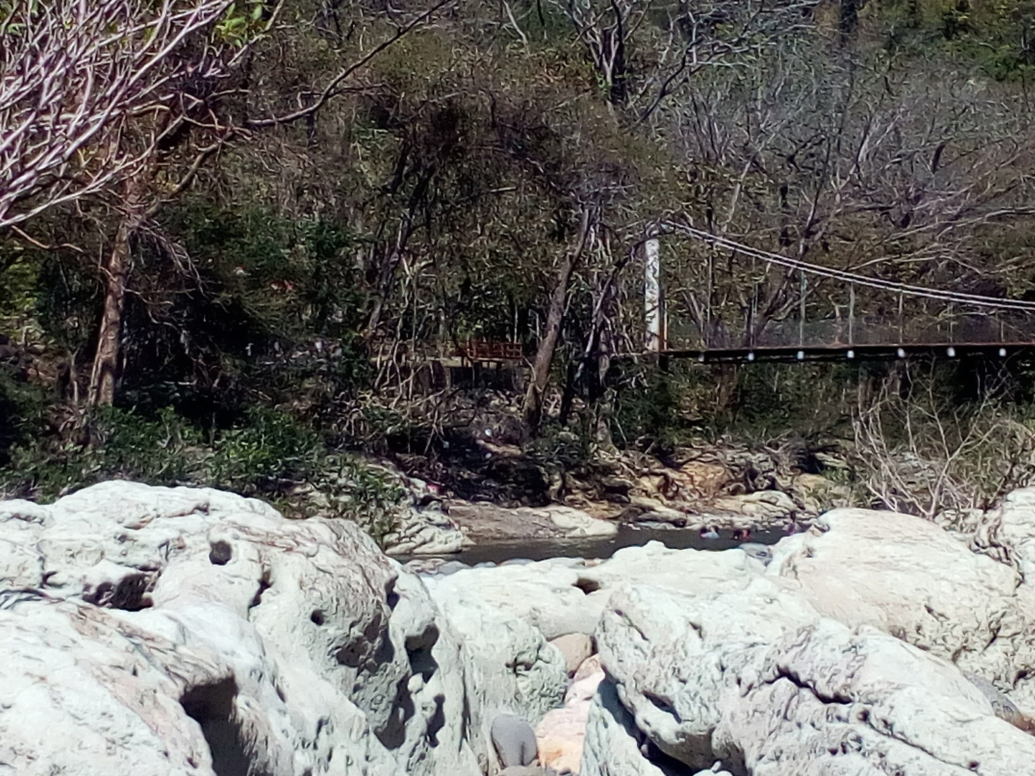 HUAWEI Y5 2017 sample photo. Stone sculpted by the river photography