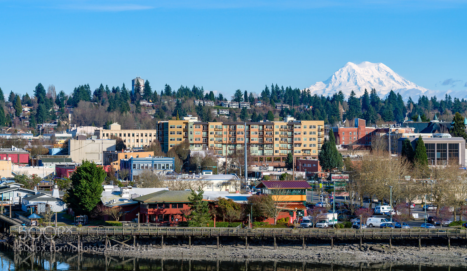 Sony a7R II sample photo. Downtown olympia washington photography