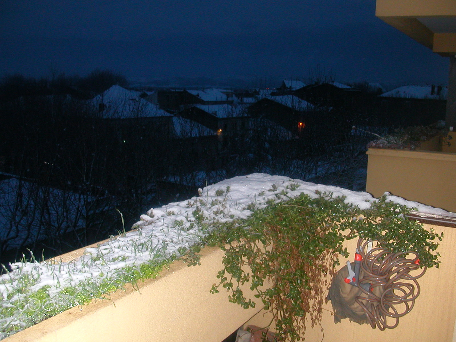 Nikon E2500 sample photo. Neige à narbonne en 2010 photography