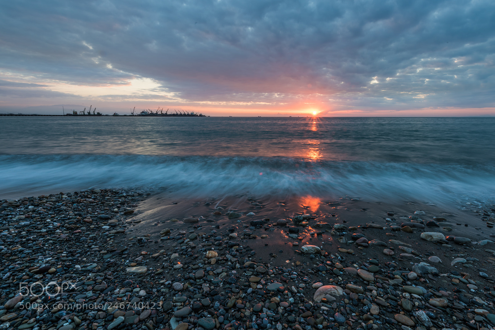 Nikon D810 sample photo. Sunset&port... photography