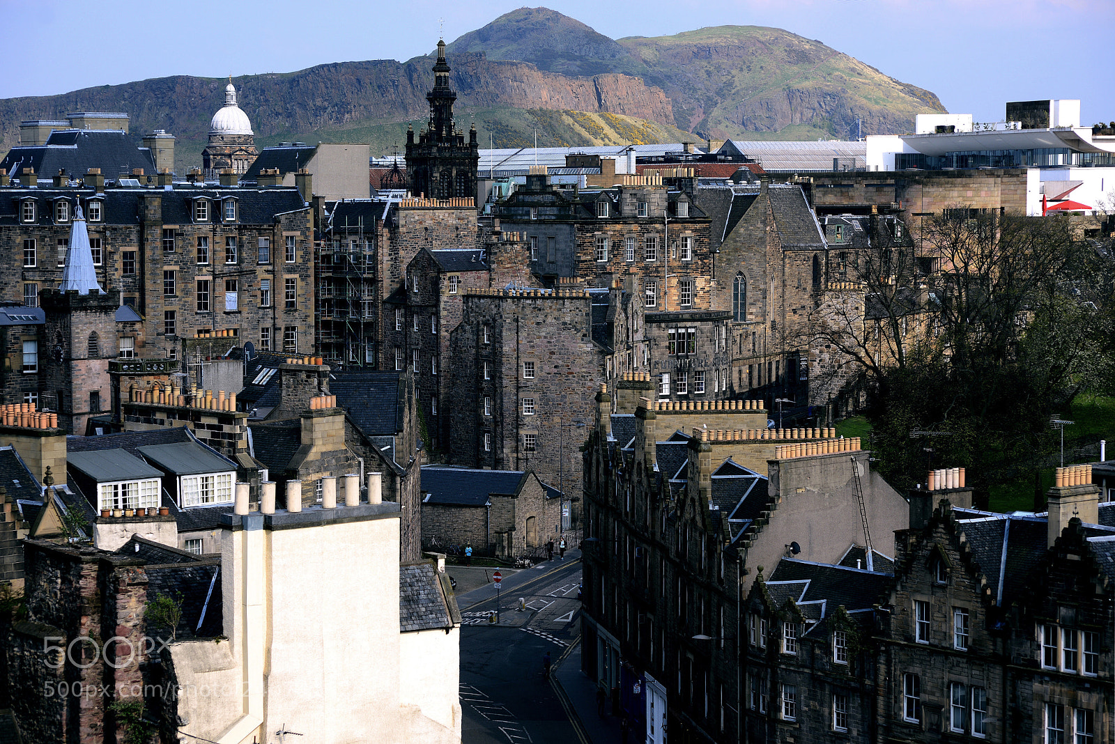 Nikon D600 sample photo. Edinburgh street photography